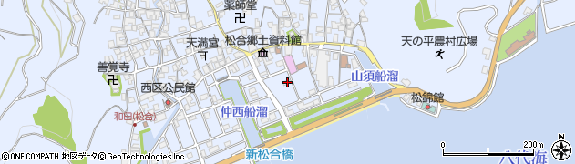 熊本県宇城市不知火町松合149周辺の地図