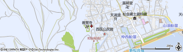 熊本県宇城市不知火町松合1820周辺の地図