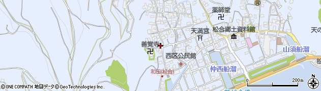 熊本県宇城市不知火町松合1860周辺の地図
