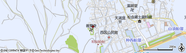熊本県宇城市不知火町松合1809周辺の地図