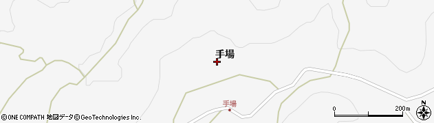 熊本県宇城市三角町手場424周辺の地図
