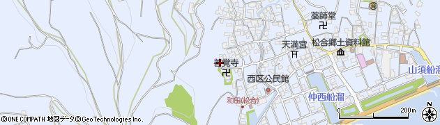 熊本県宇城市不知火町松合1812周辺の地図