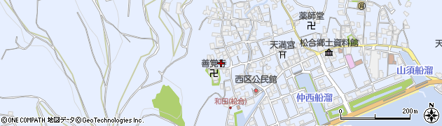 熊本県宇城市不知火町松合1807周辺の地図