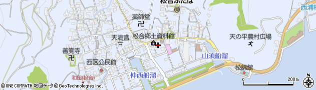 熊本県宇城市不知火町松合137周辺の地図