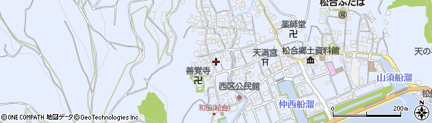 熊本県宇城市不知火町松合1771周辺の地図