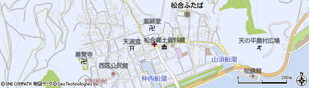 熊本県宇城市不知火町松合768周辺の地図