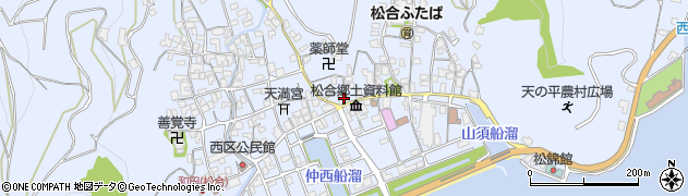 熊本県宇城市不知火町松合751周辺の地図