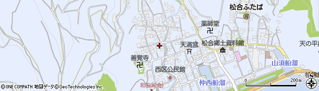 熊本県宇城市不知火町松合1742周辺の地図