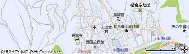 熊本県宇城市不知火町松合901周辺の地図