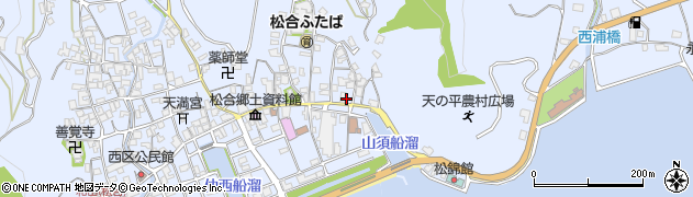 熊本県宇城市不知火町松合349周辺の地図