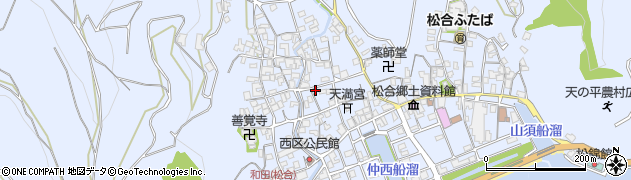 熊本県宇城市不知火町松合832周辺の地図