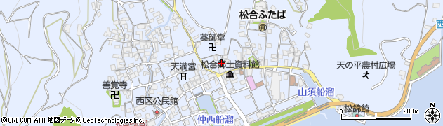 熊本県宇城市不知火町松合762周辺の地図