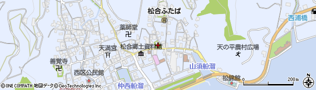 熊本県宇城市不知火町松合744周辺の地図