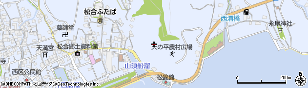 熊本県宇城市不知火町松合220周辺の地図