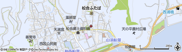 熊本県宇城市不知火町松合416周辺の地図