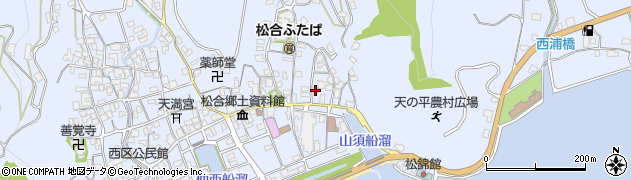 熊本県宇城市不知火町松合405周辺の地図