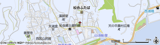 熊本県宇城市不知火町松合417周辺の地図