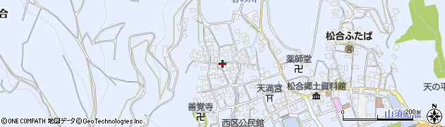 熊本県宇城市不知火町松合1731周辺の地図