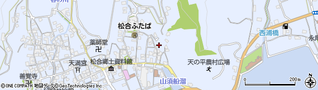熊本県宇城市不知火町松合294周辺の地図