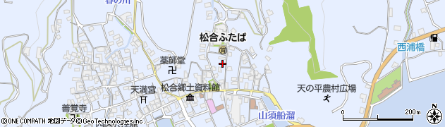 熊本県宇城市不知火町松合431周辺の地図