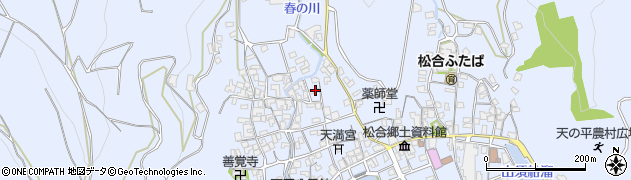 熊本県宇城市不知火町松合935周辺の地図