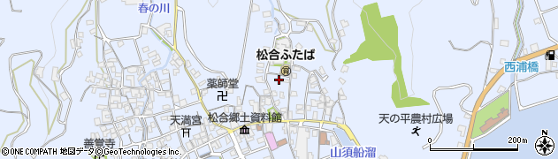 熊本県宇城市不知火町松合444周辺の地図