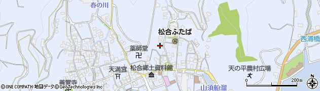熊本県宇城市不知火町松合710周辺の地図