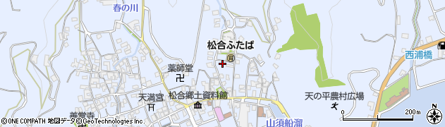 熊本県宇城市不知火町松合449周辺の地図