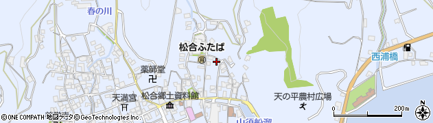 熊本県宇城市不知火町松合389周辺の地図