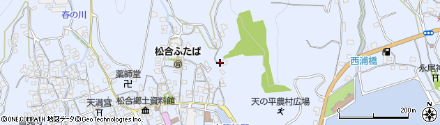 熊本県宇城市不知火町松合256周辺の地図
