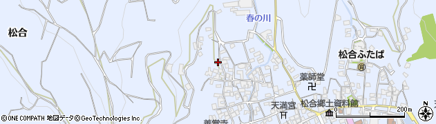 熊本県宇城市不知火町松合1632周辺の地図