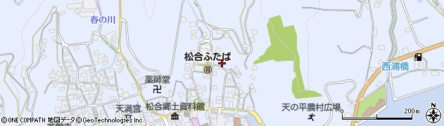 熊本県宇城市不知火町松合375周辺の地図