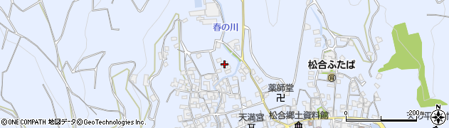 熊本県宇城市不知火町松合1607周辺の地図