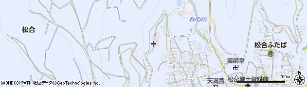 熊本県宇城市不知火町松合1637周辺の地図