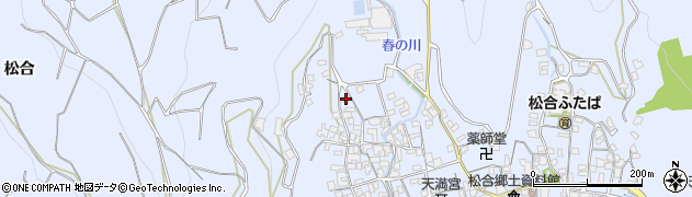 熊本県宇城市不知火町松合1620周辺の地図