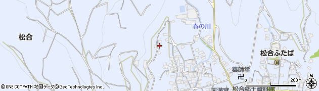 熊本県宇城市不知火町松合1636周辺の地図