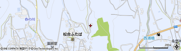 熊本県宇城市不知火町松合268周辺の地図