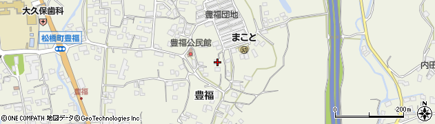 熊本県宇城市松橋町豊福1141周辺の地図