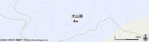 犬山瀬周辺の地図