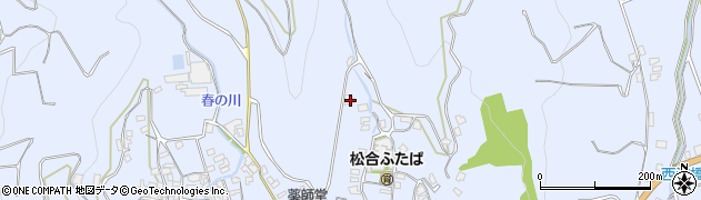 熊本県宇城市不知火町松合693周辺の地図