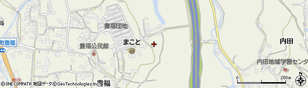 熊本県宇城市松橋町豊福1005周辺の地図