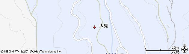 熊本県宇城市不知火町（大見）周辺の地図