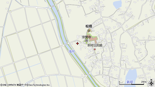 〒869-0534 熊本県宇城市松橋町西下郷の地図