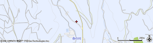 熊本県宇城市不知火町松合1028周辺の地図