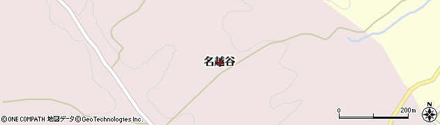 熊本県下益城郡美里町名越谷周辺の地図