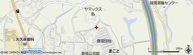 熊本県宇城市松橋町豊福1080周辺の地図