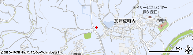 長崎県南島原市加津佐町（丙）周辺の地図