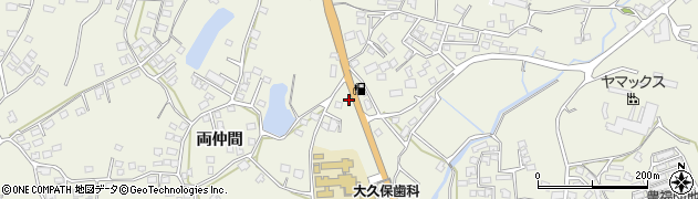 熊本県宇城市松橋町豊福1644周辺の地図