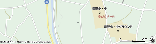 熊本県宇城市豊野町糸石3195周辺の地図