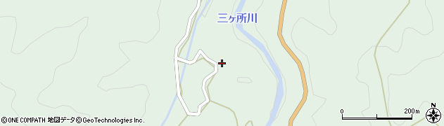 宮崎県西臼杵郡五ヶ瀬町三ヶ所4911周辺の地図